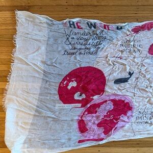Kate Spade around the world scarf